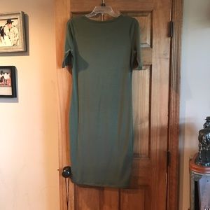 Lularoe army green dress